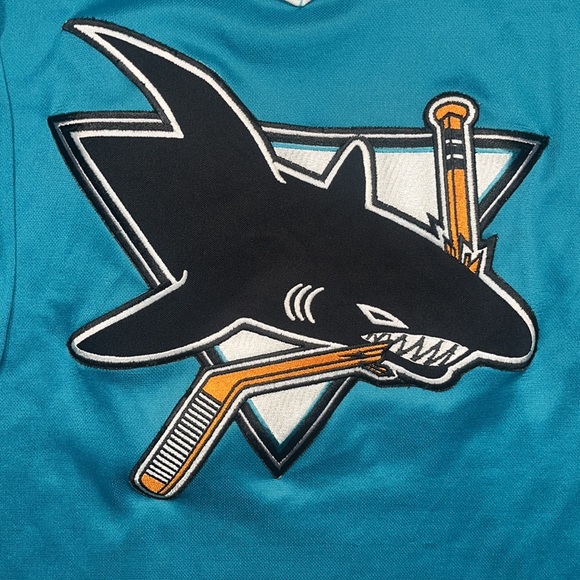 San Jose Sharks CCM Jersey - Picture 3 of 4